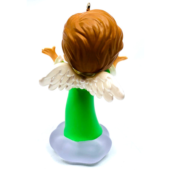 Hallmark Mary's Angels HOLLY Keepsake Ornament 2015 Series‎ #28 Green - Picture 4 of 11
